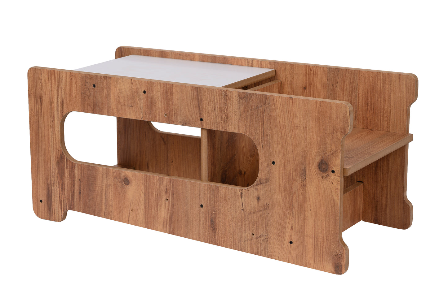 Multifunctionele Montessori Leertoren 2-in-1